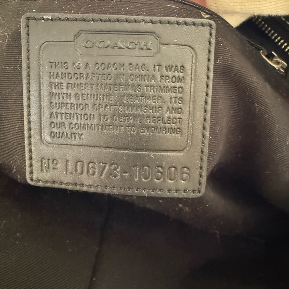 LARGE VINTAGE Y2K COACH TOTE - Picture 7 of 12